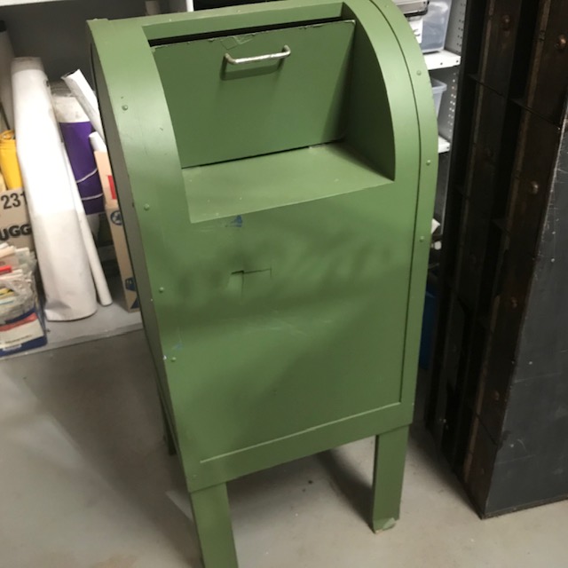 POST BOX, USA Large Postbox - Dark Green